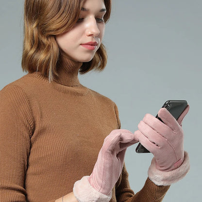 Fluffy Touch Fleece Gloves