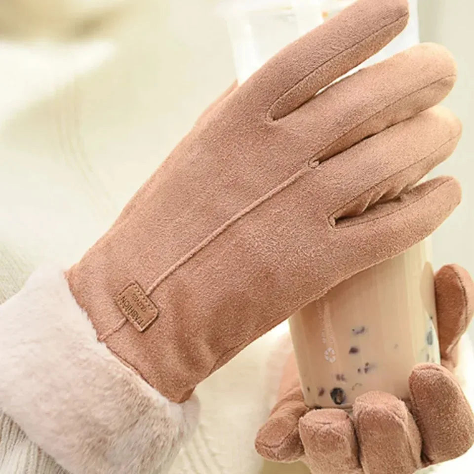 Fluffy Touch Fleece Gloves