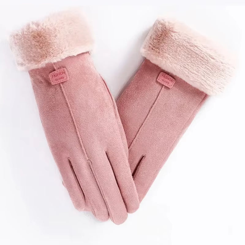 Fluffy Touch Fleece Gloves